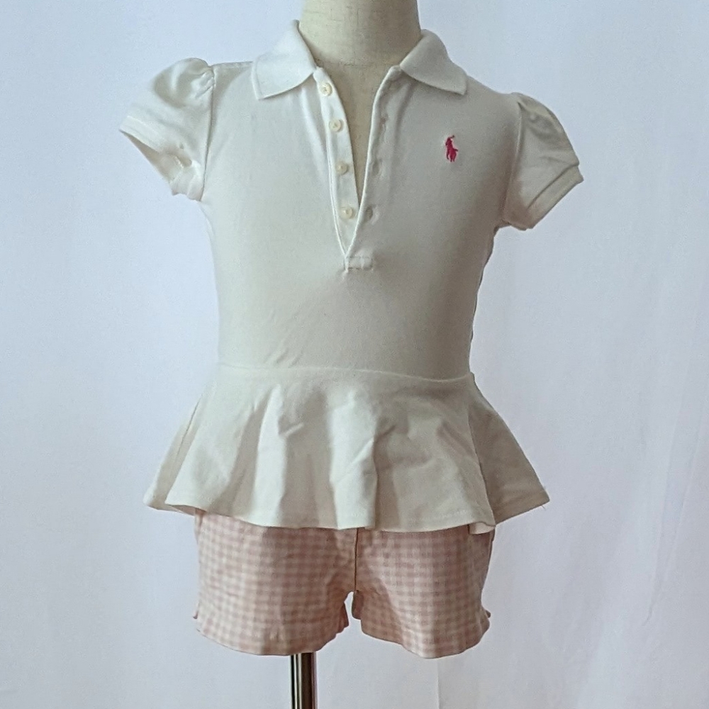 Polo Ralph Lauren peplum polo shirt